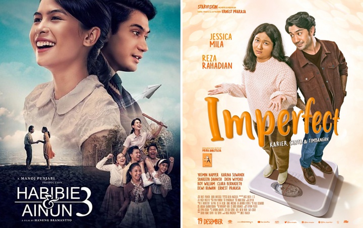 Dirilis Bersamaan, 'Habibie & Ainun 3' dan 'Imperfect' Kompak Tembus 1 Juta Penonton