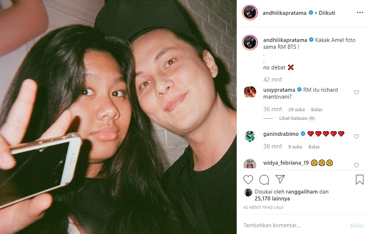 Komentar Ussy Sulistiawaty Saat Andhika Pratama Ngaku sebagai RM BTS