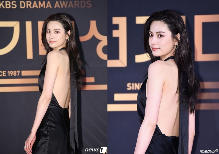 KBS Drama Awards 2019: Gaya Seksi Nana Umbar Punggung Tuai Pro Kontra 2
