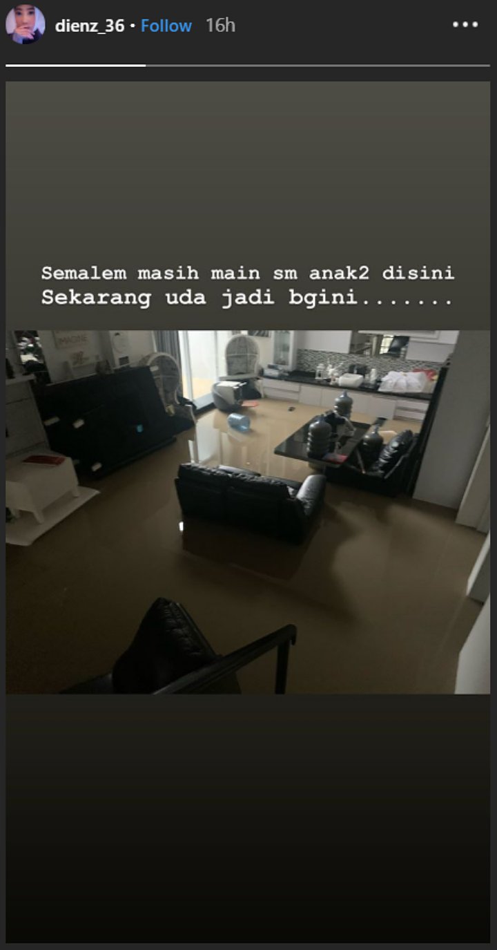 Istri Parto Perlihatkan 8 Mobil Terendam Banjir, Bikin Rekan Artis Prihatin Hingga Doakan Ini