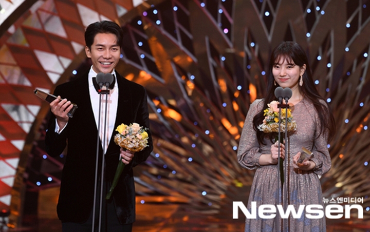 SBS Drama Awards 2019: Lee Seung Gi Gombali Suzy Saat Menang Best Couple