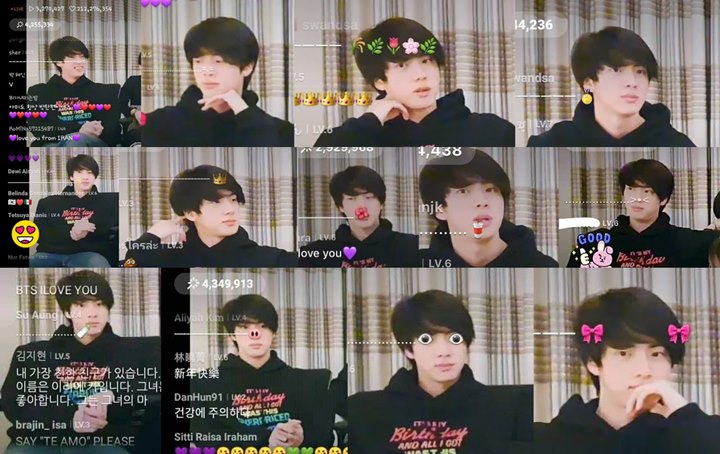 Jin BTS Jadi Korban Usil Fans Gara-Gara Posisinya di V Live