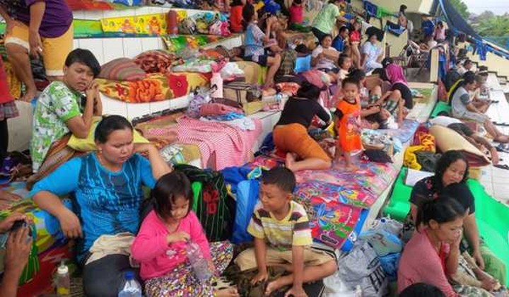 Saat Mengungsi, Jangan Pulang Ke Rumah Sebelum Perintah Dari Pihak Berwenang