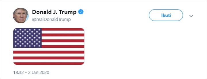 Trump Perintahkan Bunuh Jenderal Iran
