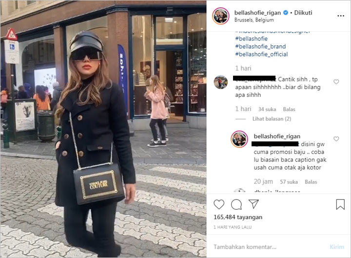 Bella Shofie Beri Reaksi Menohok Usai Gaya Kecenya \'Fashion Show\' di Jalanan Belgia Tuai Cibiran