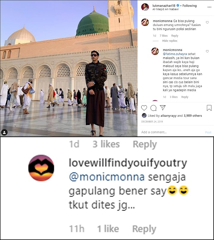 Lukman Azhari Disindir