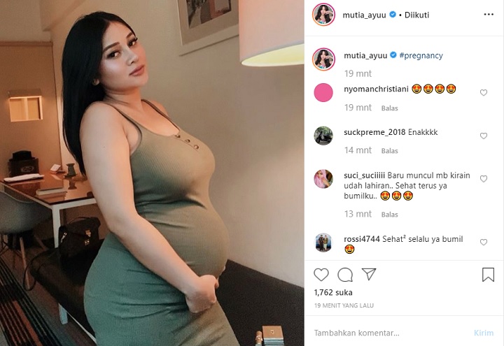 Baby Bump Mutia Ayu