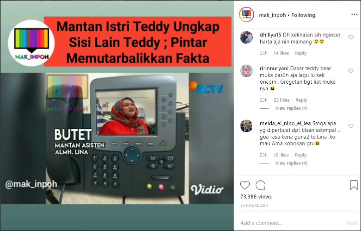 Mantan Asisten Sule