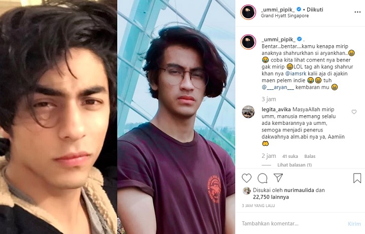 Putra Ummi Pipik dan Putra Shahrukh Khan