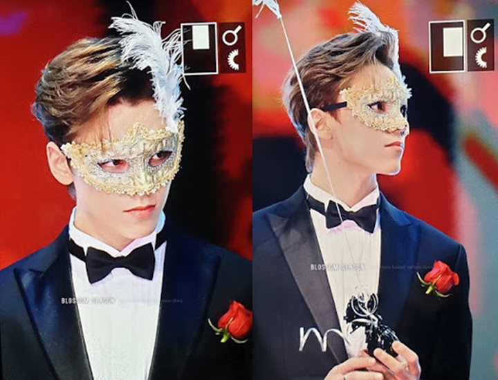GDA 2020: Vernon Pakai Topeng Bak Romeo, Bikin Netizen Menggila