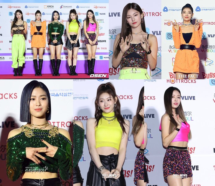 Gaon 2020: Hwasa Umbar Belahan Dada di Red Carpet, ITZY Mencolok Pakai Baju Warna-Warni