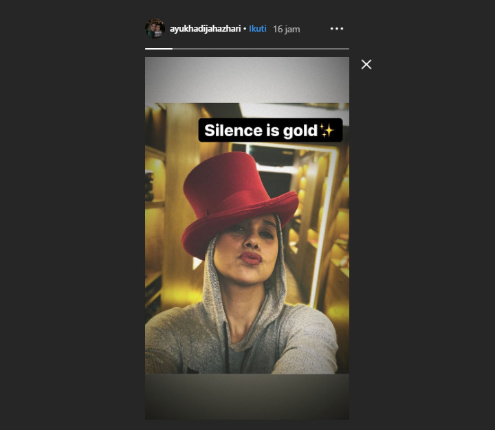 InstaStory Ayu Azhari