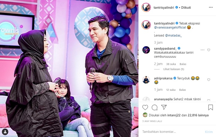 Postingan Tantri Kotak Pergoki Vanessa Angel \'Main Mata\' dengan Suami