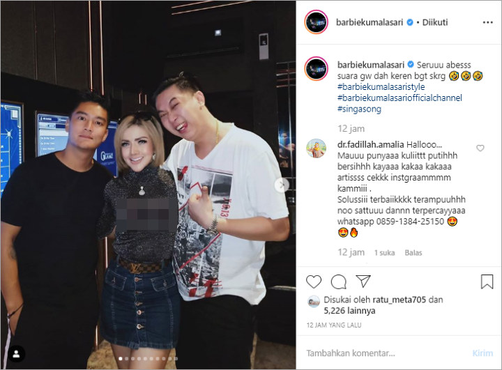 Baju Ketat Barbie Kumalsari