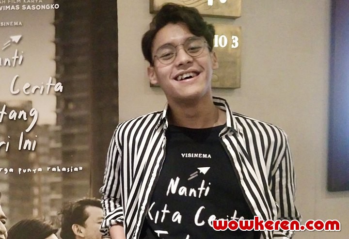 Ardhito Pramono di Promo Film 'Nanti Kita Cerita Tentang Hari Ini'