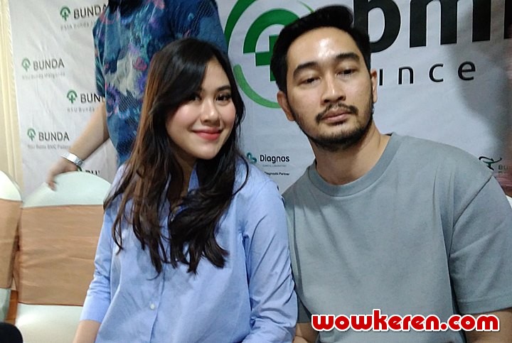 Syahnaz Sadiqah dan Jeje Govinda Gelar Jumpa Pers Kelahiran Anak Pertama