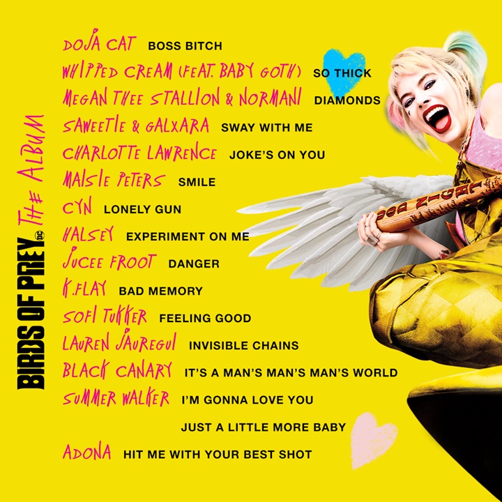 Film Hollywood \'Birds Of Prey\' Rilis Daftar Soundtrack Resmi, Ada Red Velvet?