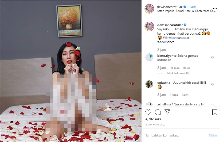 Foto Seksi Dewi Sanca