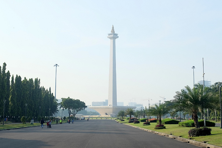 Monas atau Monumen Nasional Juga Bisa Dijadikan Lokasi yang Asyik Buat Jogging