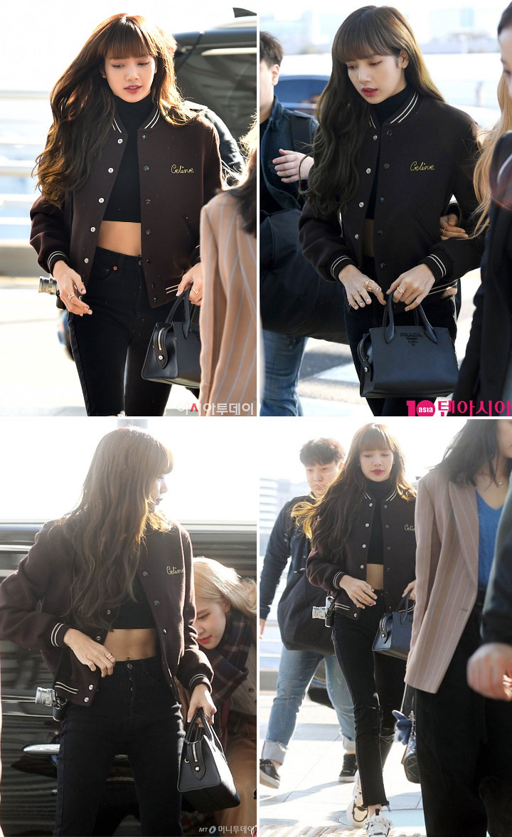 Gaya Keren Lisa BLACKPINK Umbar Perut di Bandara Malah Bikin Khawatir