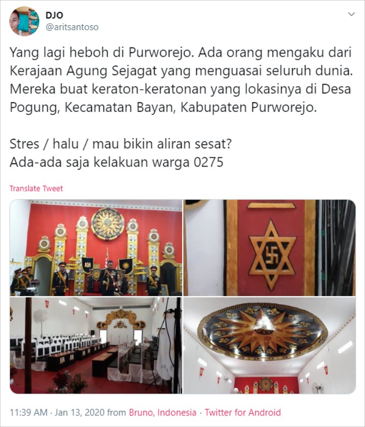 Viral Keraton Agung Sejagat di Purworejo, Ganjar Pranowo Buka Suara