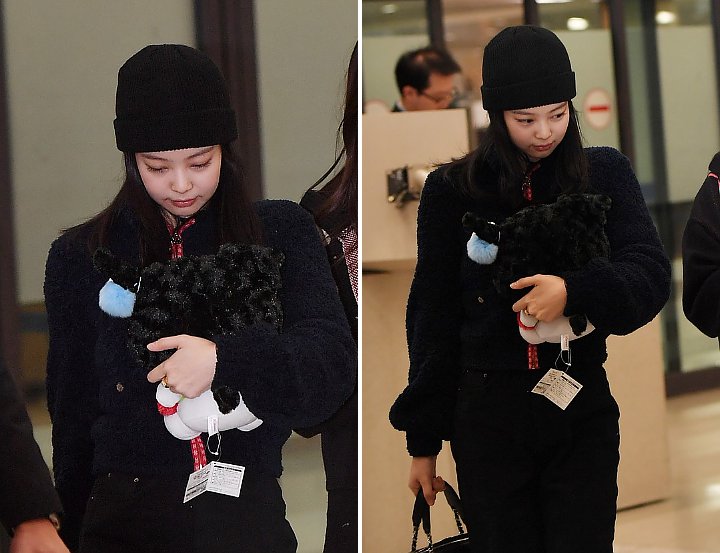 BLACKPINK Pulang dari Jakarta Tanpa Lisa, Wajah Bad Mood Jennie Jadi Sorotan