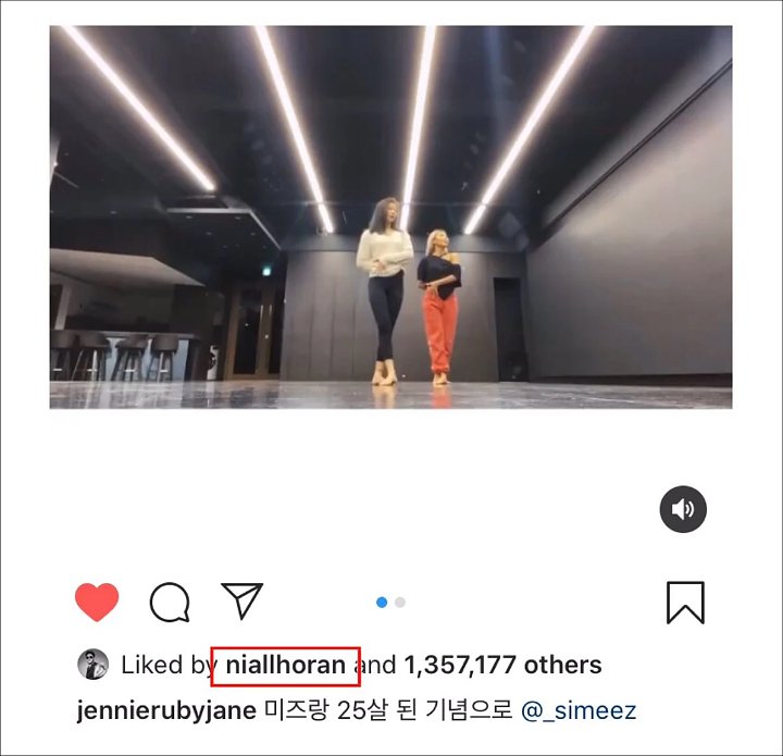 Video Dance Jennie BLACKPINK Disukai Niall Horan, Fans Heboh