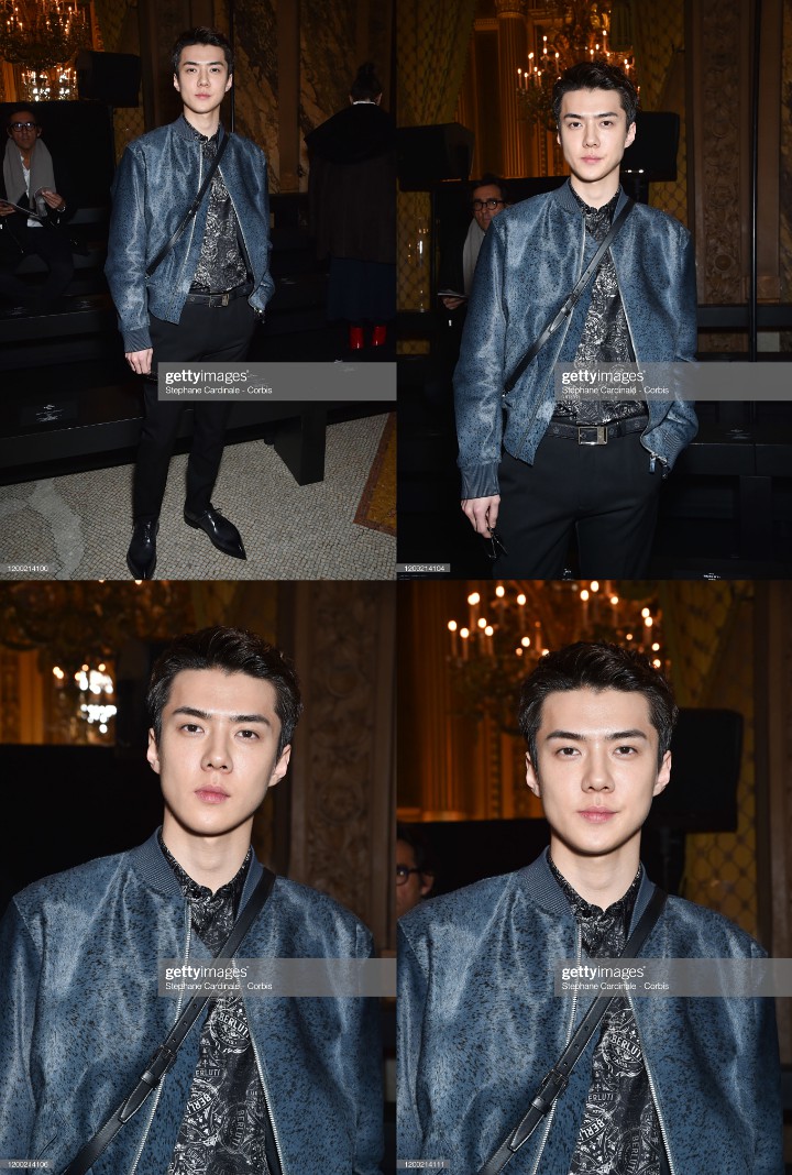 Penampilan Ganteng Sehun di Paris Fashion Week Sukses Curi Perhatian