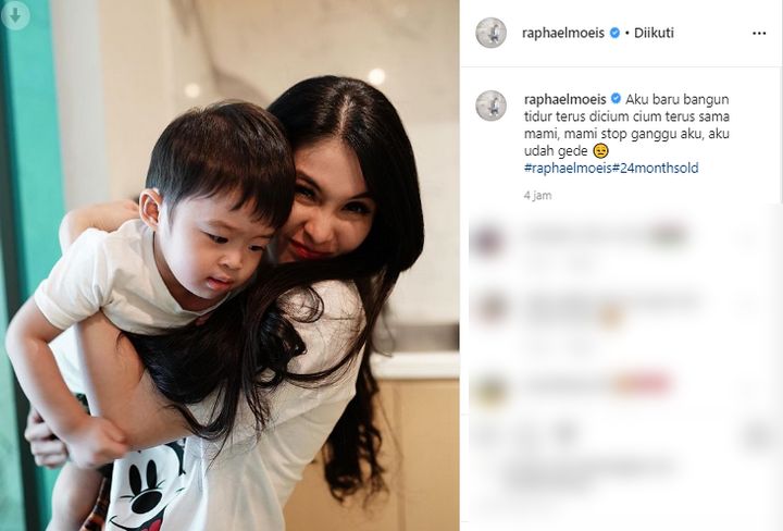 Sandra Dewi Dilarang Mencium Anak Pertama