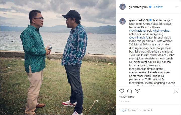 Glenn Fredly Kecewa Helmy Yahya Dipecat TVRI
