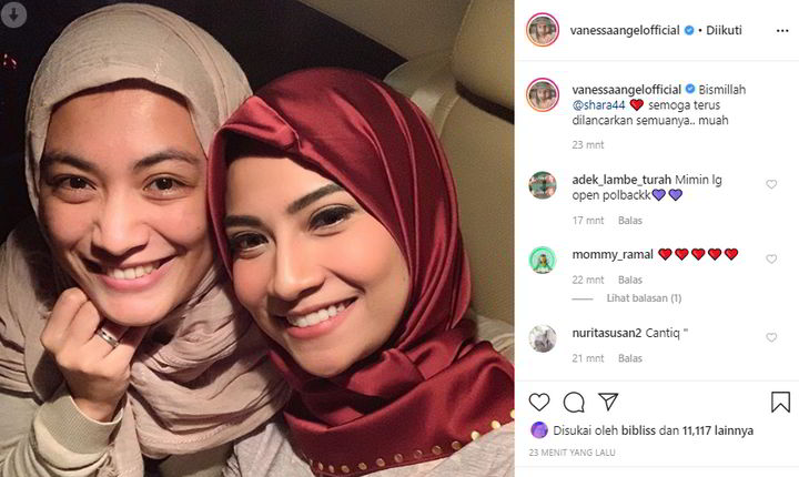 Vanessa Angel Berhijrah?