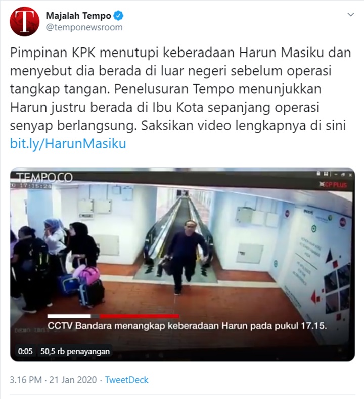 Keberadaan Harun Masiku Jadi Perdebatan, Demokrat Kompak Serang Pemerintah