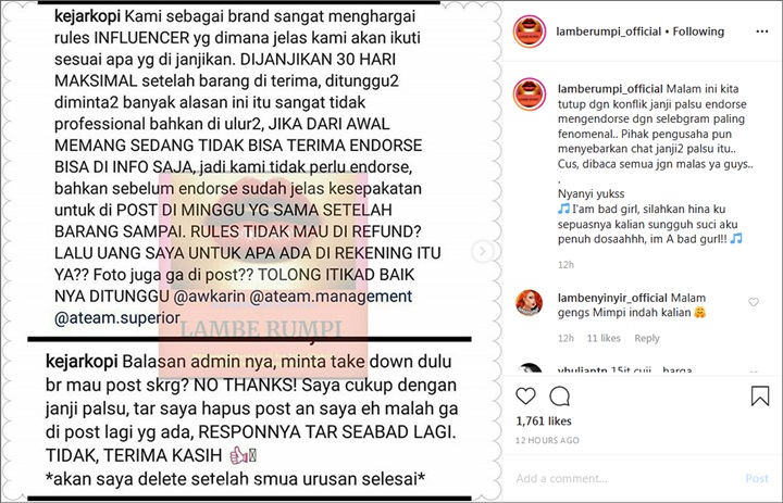 Korban Php Endorse Owner Produk Ini Kecam Tim Awkarin Gondol Uang Jutaan Korban Php Endorse Owner Produk Ini Kecam Tim Awkarin Gondol Uang Jutaan