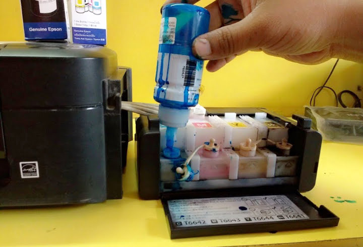 Selalu Gunakan Tinta Print Yang Sesuai Dengan Mesin Printer Kalian Ya