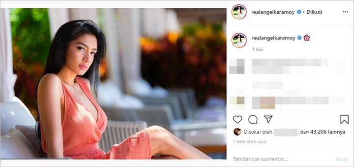 Angel Karamoy Pamer Foto Seksi