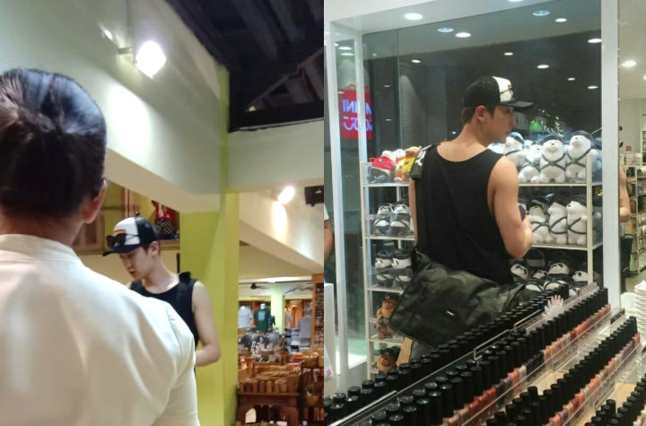 Foto Chanyeol di Bali