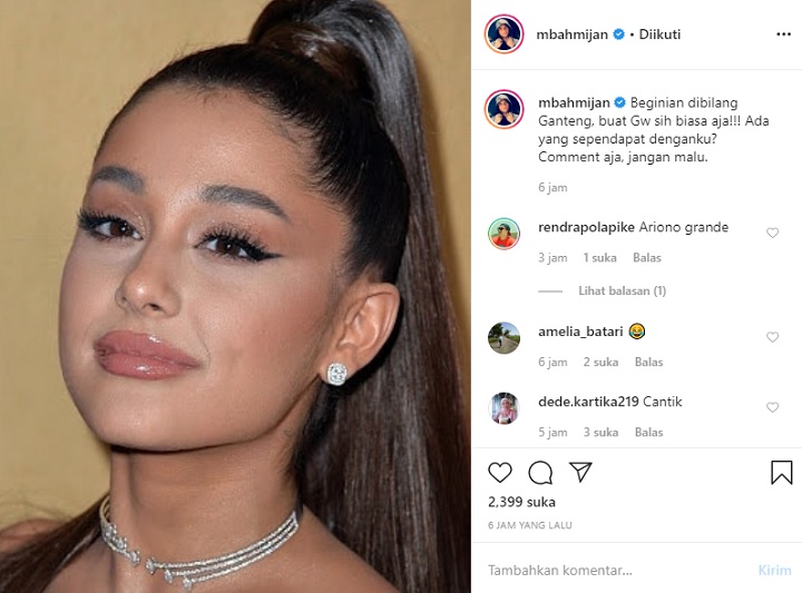 Pernyataan Nyeleneh Mbah Mijan Soal Ariana Grande