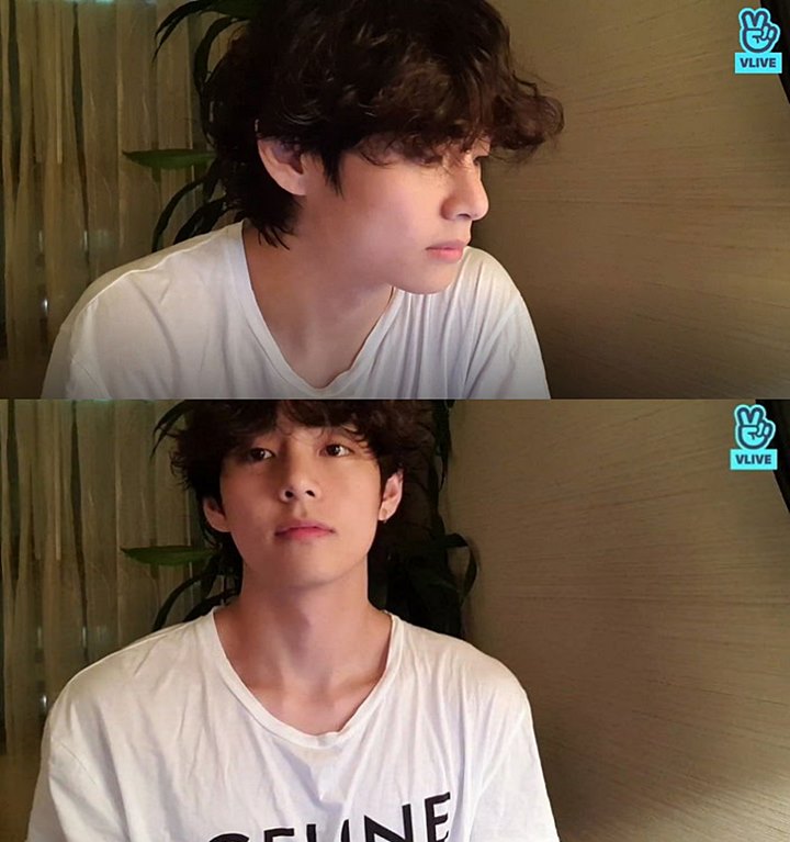 V BTS Berani Siaran Online Habis Mandi dan Tanpa Make Up, Bukti Tampan Natural