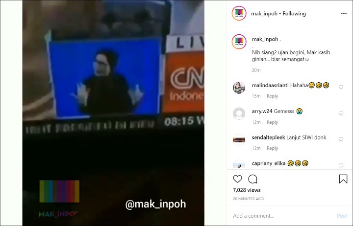 ‘CNN Indonesia’ Di Trans TV Jadi Sorotan Gara-Gara Aksi Joget Penerjemah Tuna Rungu