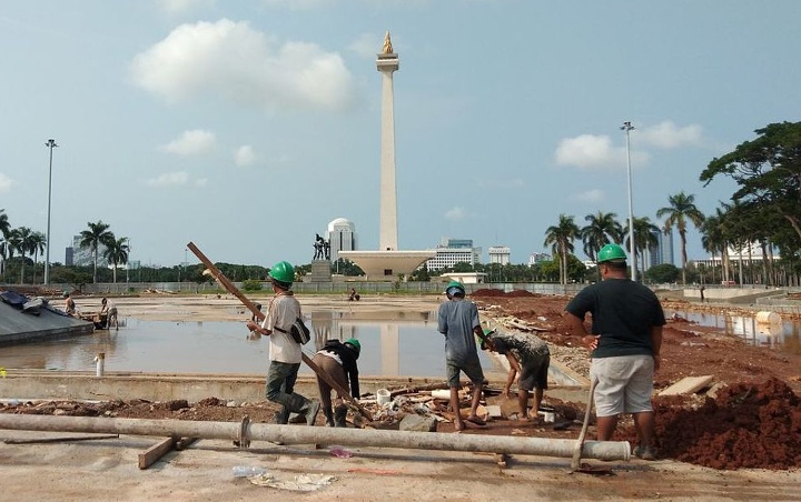 Revitalisasi Monas Terus Dikecam, Sekda DKI Balik 'Salahkan' Presiden