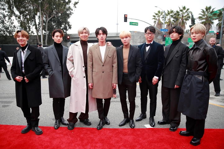 Grammy Awards 2020: BTS Ganteng Ngegas, Bahasa Inggris Member Ini Mengejutkan