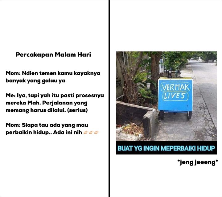 Reaksi Andien