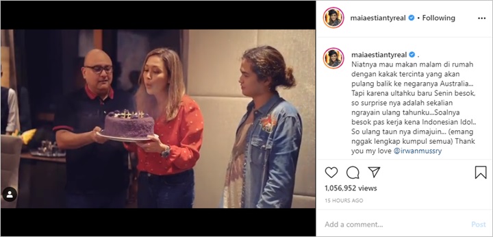 Maia Estianty Ultah