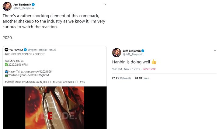 B.I Bakal Balik ke iKON di Comeback Berikutnya?