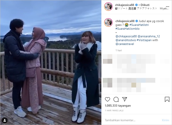 Chika Jessica Liburan Bareng Anisa Rahma dan Dito