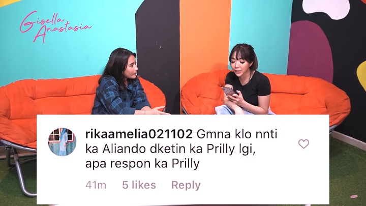 Prilly Bicarakan Kemungkinan Kembali Dekat dengan Aliando