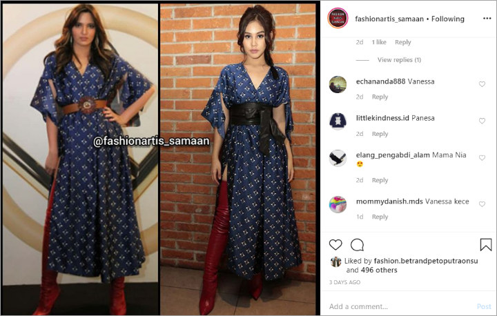 Vanesha Prescilla vs Nia Ramadhani
