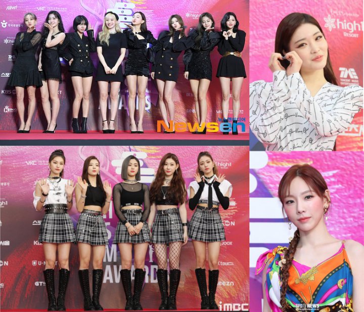 SMA 2020: Tae Yeon, ITZY, Super Junior, NCT Dream Cs Tampil di Red Carpet, Grup Ini Paling Unik