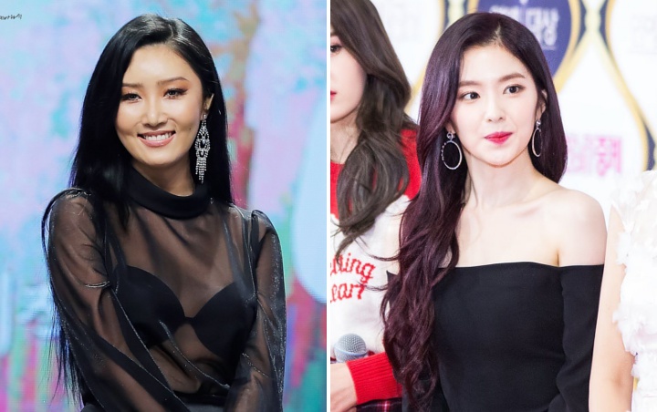 SMA 2020: Kenakan Busana Hitam, Hwasa Mamamoo dan Irene Red Velvet Sama-Sama Bikin Takjub