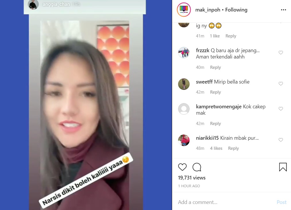 Sempat Bikin Khawatir, Anggia Chan Kabarkan Sudah Sampai Jepang Dalam Keadaan Sehat